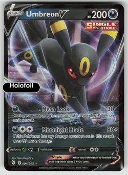 Pokemon - Umbreon V - Holofoil [SWSH07 - 094/203 Near Mint] - Image 2