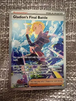 Pokemon TCG Pitch Black Gladions Final Battle 118/084 Mint English - Image 1
