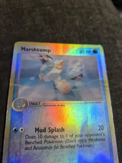 Pokemon Marshtomp 36/97 EX Dragon Reverse Holo Vintage 2003 - Image 2