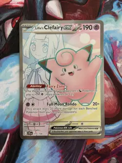 Pokemon Journey Together Lillie’s Clefairy ex 173/159 - Image 1