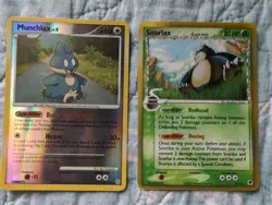 Snorlax 10/101 Holo Delta Species w Munchlax 33/130 Reverse Holo Pokemon TCG - Image 1