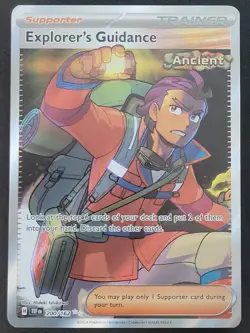 Explorer's Guidance 200/162 Ultra Rare Temporal Forces Pokemon TCG - Image 1