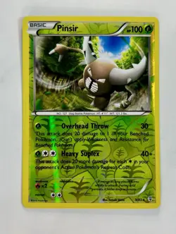 Pinsir 2016 Pokemon XY Generations Reverse Holo #9/83 * Near Mint - Image 1