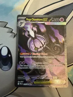 Pokemon Mega Chandelure EX 115/084 SIR - Image 1