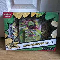 Pokemon TCG Ascended Heroes Mega Meganium Ex Box Sealed - Image 1