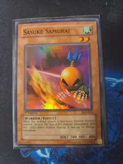 Sasuke Samurai - PGD-015 - Super Rare 1st Ed - MP - Yugioh - Image 1