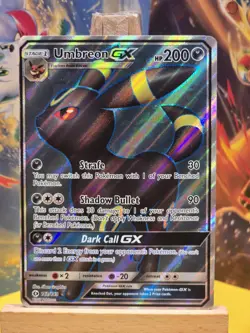 MINT / NM Pokemon Umbreon GX Sun and Moon 142/149 - Image 1