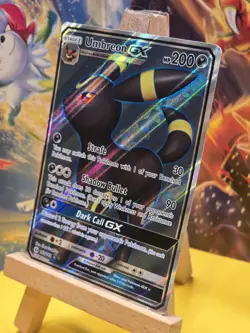 MINT / NM Pokemon Umbreon GX Sun and Moon 142/149 - Image 3