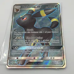 Pokemon TCG Umbreon GX Full Art Holo Card 142/149 Sun and Moon Base Set NM - Image 3