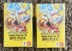 One Piece Double Pack Set Vol.10 OP15-EB04 Adventure on Kami’s Island LOT OF 2 - Image 1