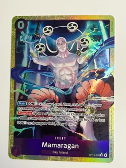 One Piece Mamaragan (Alternate Art) OP15-078 Adventure on Kami's Island Foil - Image 1