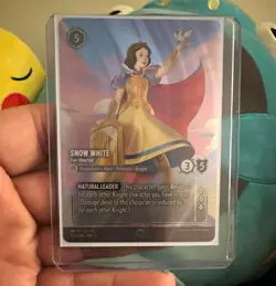 Disney Lorcana Snow White - Fair-Hearted 220/204 Enchanted Holo English - Image 1