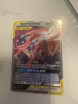 Greninja & Zoroark GX (107/214) Unbroken Bonds Tag Team Holo Rare Pokemon Card! - Image 1