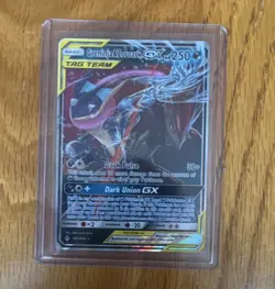 Pokemon TCG Greninja & Zoroark GX 107/214 Unbroken Bonds Holo Ultra Rare - Image 1