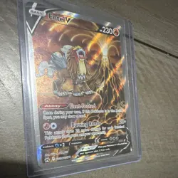 Entei v Crown Zenith Galarian Gallery Holo Ultra Rare Pokemon TCG GG36/GG70 NM - Image 1
