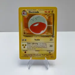 Pokemon Electrode Card 18/64 Jungle Set Non-Holo Rare Vintage 1999 WOTC LP - Image 1