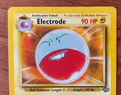 Pokemon TCG Electrode 18/64 Jungle Rare Regular Non-holo LP WOTC 1999 vintage - Image 2