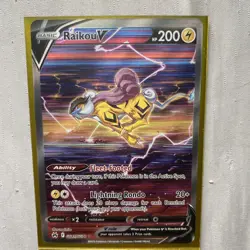 Raikou V GG41/GG70 SWSH: Crown Zenith: Galarian Gallery Holo - Image 1