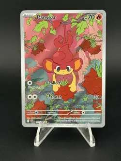 Pansear 099/086 Holo Illustration Rare White Flare Pokemon English NM - Image 1