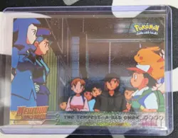 Pokemon Holo Foil #15 THE TEMPEST A BAD OMEN Topps Card Mewtwo Strikes Back - Image 1