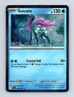 Suicune (Cosmos Holo) 026/094 Rare Miscellaneous Cards & Products Pokemon NM - Image 1