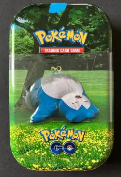 Pokemon GO Mini Tin Pokemon Cards 2022 Snorlax Artwork TCG NEW - Image 1