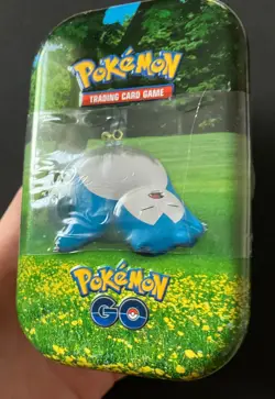 Pokemon GO Mini Tin Pokemon Cards 2022 Snorlax Artwork TCG NEW - Image 3