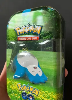 Pokemon GO Mini Tin Pokemon Cards 2022 Snorlax Artwork TCG NEW - Image 4