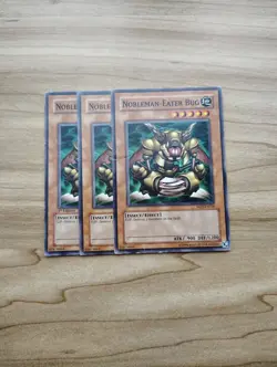 Yu-Gi-Oh! - Nobleman-Eater Bug 3X - Complete Playset Of Cards - Image 1