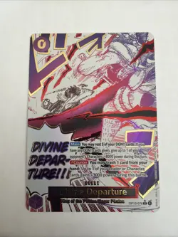 Bandai One Piece Card Game Divine Departure OP13-076 Alt Art Foil Eng - Image 2