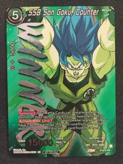 Dragon Ball Super -SSB Son Goku, Counter - Winner Card P-672 PR - Image 1