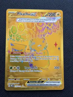 Pokemon Card - Prismatic Evolutions Pikachu EX 179/131 NM/M - Image 1