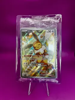 Sealed Eevee 173 Sv: Scarlet & Violet Promo Cards Full Art Holo Makura Tami 2025 - Image 1