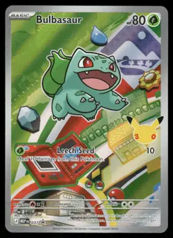 Pokemon Cards Bulbasaur 037 Mega Evolution Promo NM *5 - Image 1