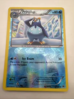 Prinplup 37/162 - BREAKthrough - Uncommon Pokemon Card reverse holo - Image 1