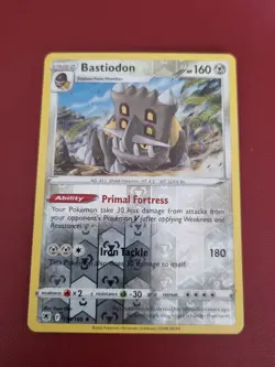 Bastiodon 110/189 Pokemon Card Sword Shield Astral Radiance Rare Reverse Holo - Image 1
