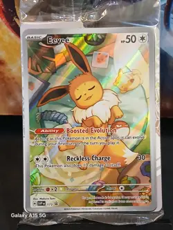 Eevee 173 Promo Sealed Prismatic Evolutions ETB Promo Pokemon Card - Image 2