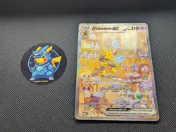 Alakazam EX 201/165 Scarlet & Violet 151 Card Sir, English - Image 1