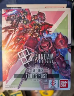 Official Gundam Card Game Zeon's Rush Starter Deck - Image 1