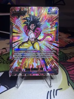 Son Goku : GT Leader Alt Art L FB03-104 Dragon Ball Super Fusion World Eng Card - Image 1