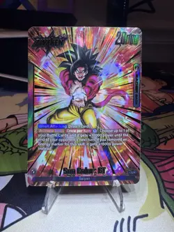 Son Goku : GT Leader Alt Art L FB03-104 Dragon Ball Super Fusion World Eng Card - Image 2