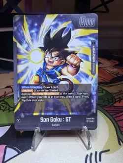 Son Goku : GT Leader Alt Art L FB03-104 Dragon Ball Super Fusion World Eng Card - Image 3