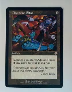 Phyrexian Altar Invasion INV #306 Rare MTG Magic the Gathering - Image 1