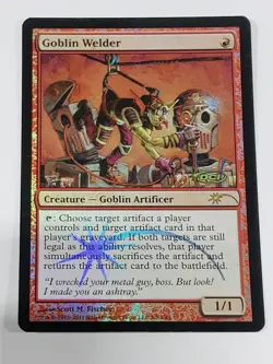 MTG Goblin Welder - Foil - Judge Promos - Image 1