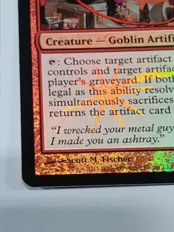 MTG Goblin Welder - Foil - Judge Promos - Image 2
