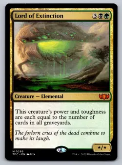 Lord of Extinction 295 Commander: Tarkir: Dragonstorm Magic: The Gathering NM - Image 1