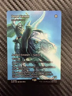 Magic: The Gathering Marvel Doctor Doom Doom Variant 0099 Artifact Creature 4/4 - Image 1