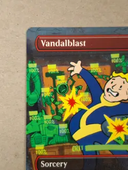 MTG Vandalblast (Borderless) Universes Beyond: Fallout Regular BB - Image 2
