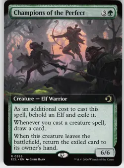 CHAMPIONS OF THE PERFECT (EXTENDED ART) 365 R NEAR MINT - Image 1