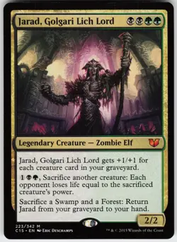 JARAD, GOLGARI LICH LORD 223 MYTHIC NEAR MINT - Image 1